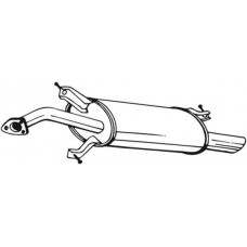 235-165 BOSAL Глушник вихлопних газів кінцевий