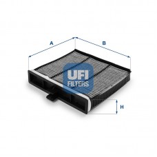 54.237.00 UFI Фільтр повітря у внутрішньому просторі