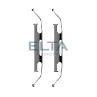 EA8603 ELTA AUTOMOTIVE Комплектуючі колодки дискового гальма