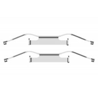 1 987 474 433 BOSCH Комплектуючі колодки дискового гальма