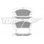 TX 11-05 TOMEX Brakes Комплект гальмівних колодок дисковий гальм