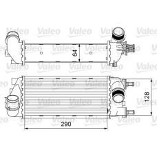 818585 VALEO Интеркулер