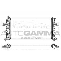 103368 AUTOGAMMA Радіатор охолодження двигуна