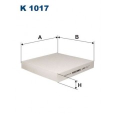 K 1017 FILTRON Фільтр повітря у внутрішньому просторі