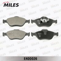 E400026 MILES Комплект гальмівних колодок дисковий гальм