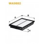 WA9882 WIX FILTERS Повітряний фільтр
