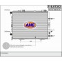 118.073/O AHE Радіатор охолодження двигуна