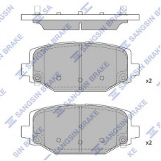 SP1950 Hi-Q КомплеК т гальмівних колодок, дискове гальмо