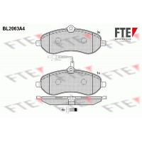 BL2063A4 FTE Комплект гальмівних колодок дисковий гальм