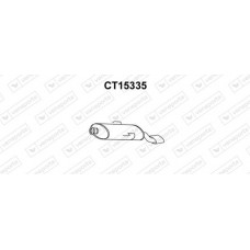 CT15335 VENEPORTE Глушник вихлопних газів кінцевий