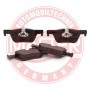 13046038592N-SET-MS MASTER-SPORT GERMANY Комплект гальмівних колодок дисковий гальм