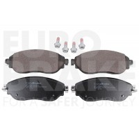 5502223972 EUROBRAKE Комплект гальмівних колодок дисковий гальм