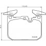 P 06 098 BREMBO Комплект гальмівних колодок дисковий гальм
