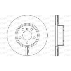 BDR2629.20 OPEN PARTS Гальмівний диск