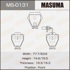MS-0131 MASUMA Комплект гальмівних колодок