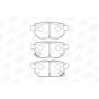 572591CH CHAMPION Комплект гальмівних колодок дисковий гальм