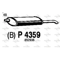 P4359 FENNO Глушник вихлопних газів кінцевий