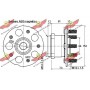 01.97734 AUTOKIT Комплект підшипника ступиці колеса