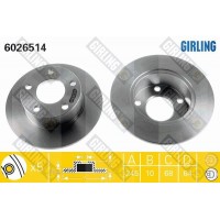 6026514 GIRLING Гальмівний диск