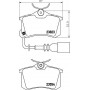 8DB 355 010-781 HELLA КомплеК т гальмівних колодок, дискове гальмо