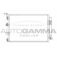 105881 AUTOGAMMA Конденсатор кондиціонера