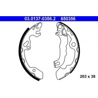 03.0137-0356.2 ATE Комплект гальмівних колодок