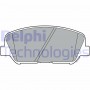 LP2477 DELPHI Комплект гальмівних колодок дисковий гальм