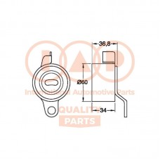 Натяжний ролик ремінь ГРМ IAP QUALITY PARTS 127-14071