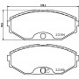 8DB 355 011-181 HELLA Комплект гальмівних колодок дисковий гальм