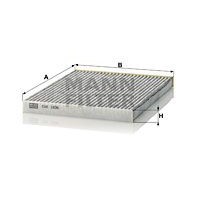 CUK 1936 MANN-FILTER Фільтр повітря у внутрішньому просторі