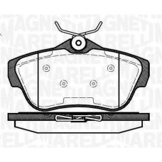 363916060194 MAGNETI MARELLI Комплект гальмівних колодок дисковий гальм
