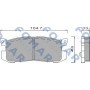 FO 420581 FOMAR Friction Комплект гальмівних колодок дисковий гальм
