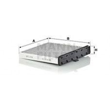 CUK 20 018 MANN-FILTER Фільтр повітря у внутрішньому просторі