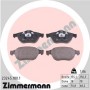 23245.180.1 ZIMMERMANN Комплект гальмівних колодок дисковий гальм