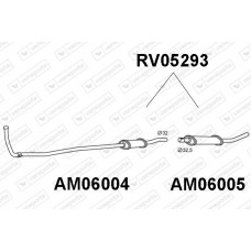 RV05293 VENEPORTE Глушник вихлопних газів кінцевий