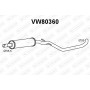 VW80360 VENEPORTE Середній глушник вихлопних газів