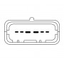 01.7848#OR Ac Rolcar Електродвигун склопідйомник