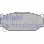 LP2182 DELPHI КомплеК т гальмівних колодок, дискове гальмо
