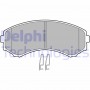 LP1462 DELPHI Комплект гальмівних колодок дисковий гальм