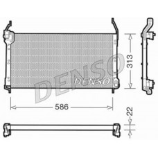 DCN09014 DENSO Конденсатор кондиціонера
