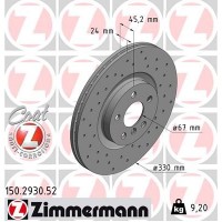 150.2930.52 ZIMMERMANN Гальмівний диск