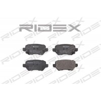 402B0004 RIDEX Комплект гальмівних колодок дисковий гальм