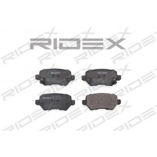 402B0004 RIDEX Комплект гальмівних колодок дисковий гальм