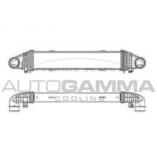 Интеркулер AUTOGAMMA 105634