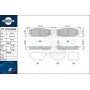 RT 1PD19990 ROTINGER Комплект гальмівних колодок дисковий гальм