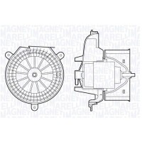 069412712010 MAGNETI MARELLI Вентилятор салону