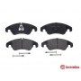 P 24 161 BREMBO Комплект гальмівних колодок дисковий гальм