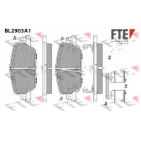 BL2903A1 FTE Комплект гальмівних колодок дисковий гальм