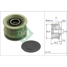 WG1253803 WILMINK GROUP Механізм вільного ходу генератора