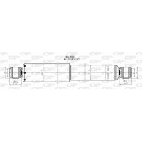SAB8115.32 OPEN PARTS Амортизатор